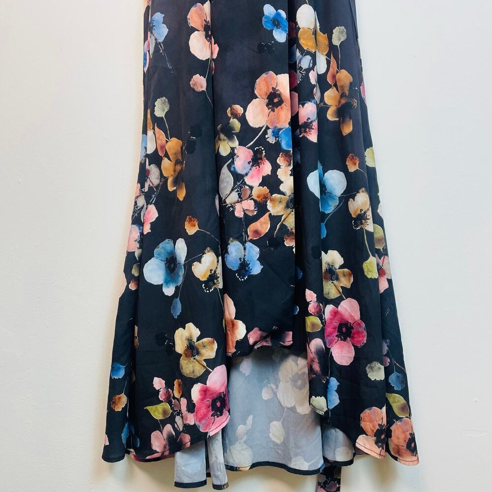 Anthropologie Wrapped Floral Maxi Dress Floral Print size XS - Picture 2 of 12
